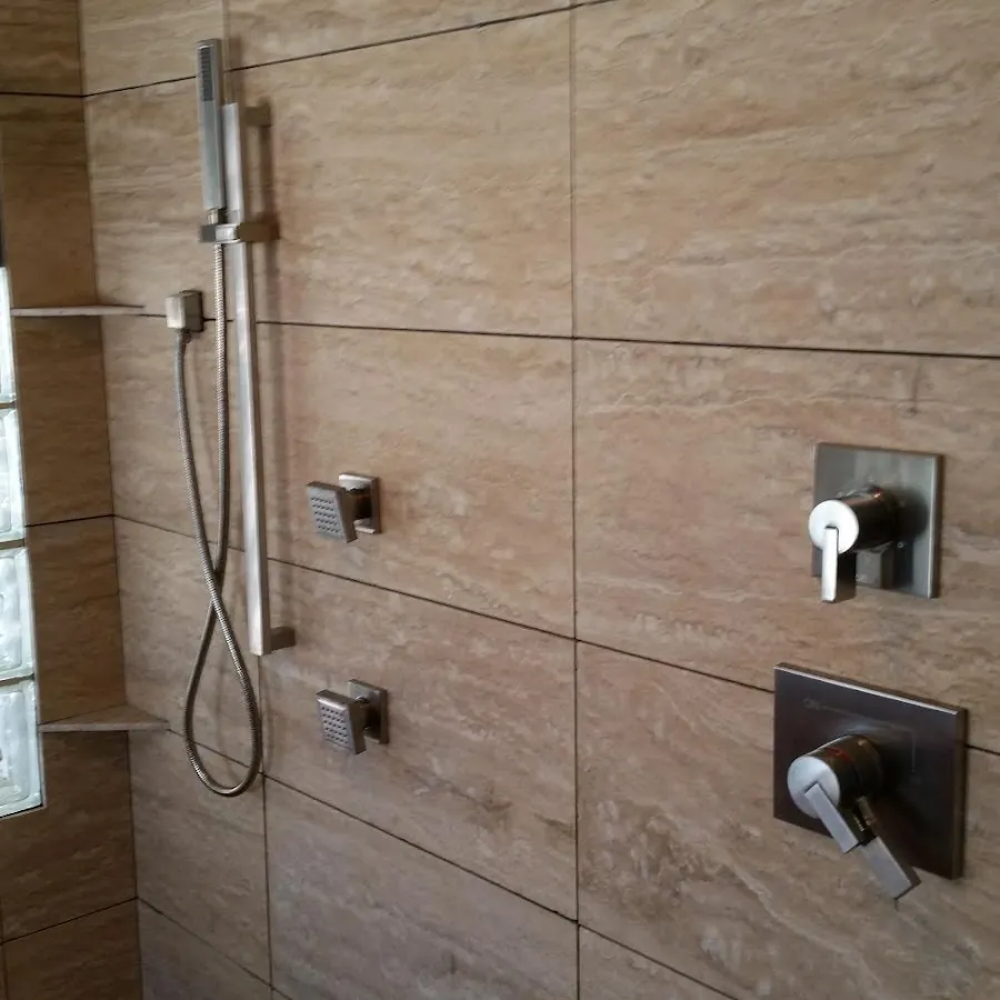 Shower fixture installation for Water Heater Replacement in Minnehaha